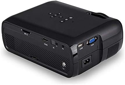 Teerwere Video Projektör Projektör 2200 Lümen 800x600 P WiFi Akıllı Taşınabilir Mini LED 3D TV Desteği Full HD Video ev sineması