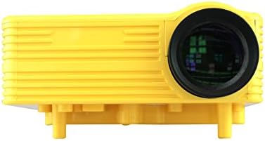 Eg Beaver 1018 Sarı vedio projektör 2.4 inç lcd TFT ekran Desteği 1080 P AV/HDMI/USB/SD ile 600 Lümen, Mini Multimedya Ev Sineması