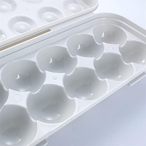 ALUNVA 12/18 Yumurta Hava Geçirmez Plastik saklama kutusu Organizatör, Buzdolabı Gıda Konteyner Saklama Kutuları, Space Saver