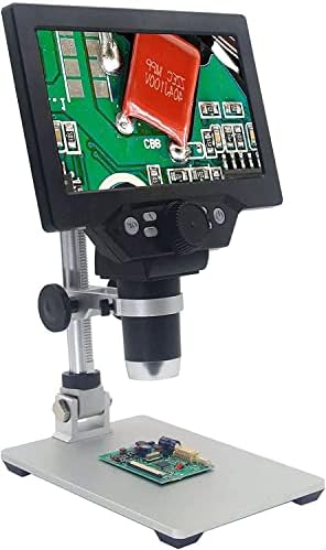 7 LCD dijital Mikroskop,1200X12 MP 1080 P Fotoğraf/Video yakınlaştırmalı mikroskop Yetişkinler için lehimleme Paraları, Metal