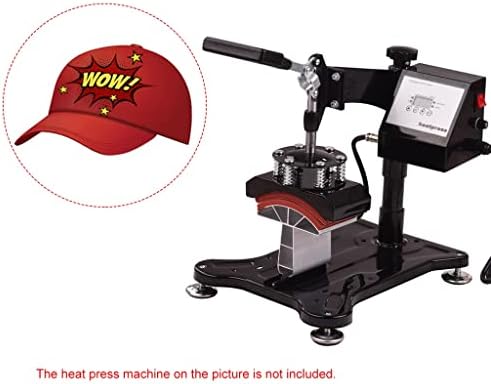 WALNUTA şapka kap basın ısıtma transferi Eki silika Jel 5.5x3 inç 110 V 220 V için ısı basın makinesi şapka ısıtma makinesi