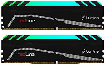Mushkın Redline Lumına-DDR4 RGB Oyun DRAM – 16GB (2x8 Gb) UDIMM Bellek Kiti – 2666 MHz (PC4-21300) CL-16 – 288-pin 1.2 V Masaüstü