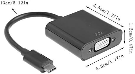 C tipi USB-C VGA USB 3.1 adaptör dönüştürücü kablosu yeni MacBook Chromebook Pixel SZ için