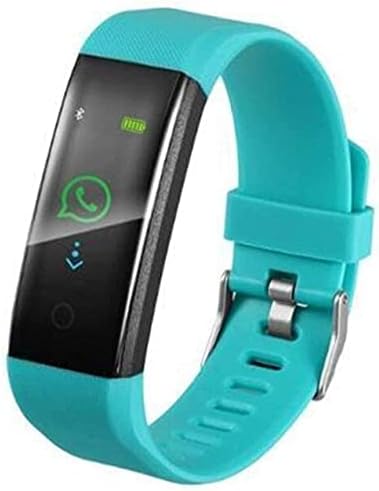 Akıllı saat Erkek Kadın kalp Hızı Monitörü Kan Basıncı Spor Smartwatch Spor izle ıOS Android için (Renk: Kırmızı) - Yeşil