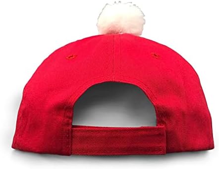 Hujexıc Noel Elfs Santa Santa beyzbol şapkası ve Santa Şapka Gençler Erkekler ve Kadınlar için Ayarlanabilir