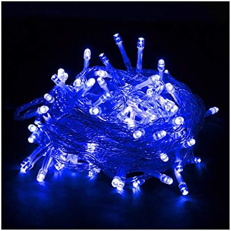 LIUPENGWEI LED dize ışıkları,100 LEDs~6000 Leds peri ışıkları 10 m~600 m 8 modları gümüş tel ışıkları kısılabilir su geçirmez