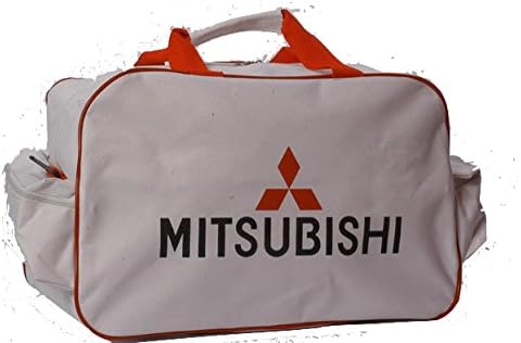 Mitsubishi Logo Duffle Seyahat Spor Spor Çantası Sırt Çantası