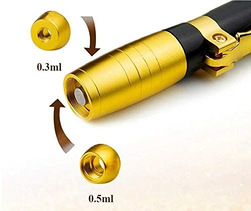 2 in 1 Hyaluron Kalem 0.3 ml/0.5 ml Ampul Kafa Şırınga Tüp için İğne Ücretsiz Hyaluronik Asit Kalem Anti-Aging Dudak Dolgu