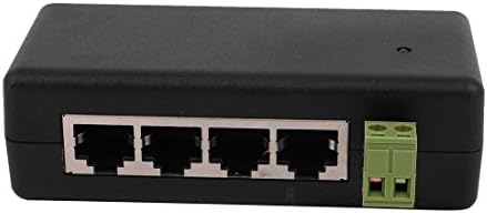 Aexıt Dört DC5V Ağ Adaptörleri POE Bölücüler 4 LAN POE Portları Güç Kaynağı Kutusu Ethernet IP Powerline Ağ Adaptörleri Kamera