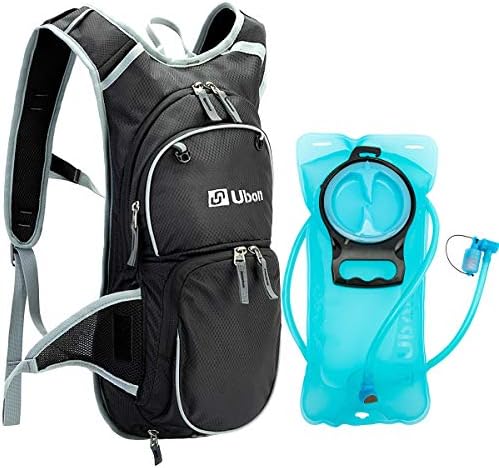Ubon Yürüyüş sıvı alımı sırt çantası Hafif Su Paketi 10L ile 2L BPA Ücretsiz Mesane için Koşu Bisiklet Kamp