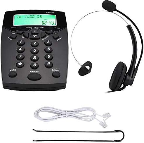 Çağrı Merkezi Tuş Takımı Telefon,Çağrı Merkezi Tuş Takımı Kulaklık Telefon ile Mono Kulaklık Kulaklık,Gürültü Engelleme,Destek