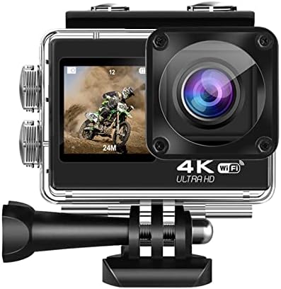 KOVOSCJ Spor Eylem Kamera 4 K Su Geçirmez Açık Spor Kamera Anti-Shake WiFi Spor DV Kask Kamera Spor Kamera için Vlog Kayıt