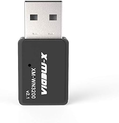 X-MEDİA XM-WN3200 2.4 GHz 300Mbps Kablosuz Mini USB 2.0 Adaptörü, Realtek RTL8192EU Yonga Seti, Wi-Fi USB Ağ Adaptörü