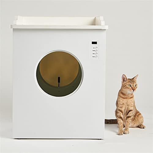 Kedi Lazımlık Kendi Kendini Temizleyen kum kabı Lüks Kedi Tuvalet Çoklu Çalışma Modları Kedi Littler Kutusu Zamanlama Fonksiyonu