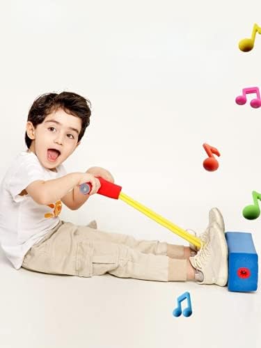 Qfauto Pogo Sopa Köpük Bungee Jumper Çocuklar için Açık Oyuncaklar Çocuklar Üzerinde 3 Yaşında Otizm Oyuncaklar Aydınlık Güvenli