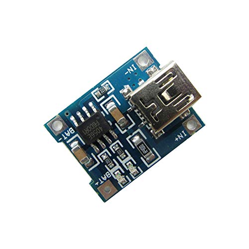 DIYElectronıc 10 adet 5 V Mini USB 1A 1000mA Lityum Pil Şarj Kurulu Modülü TP4056 18650 Plaka Arayüzü 1A Li-Ion