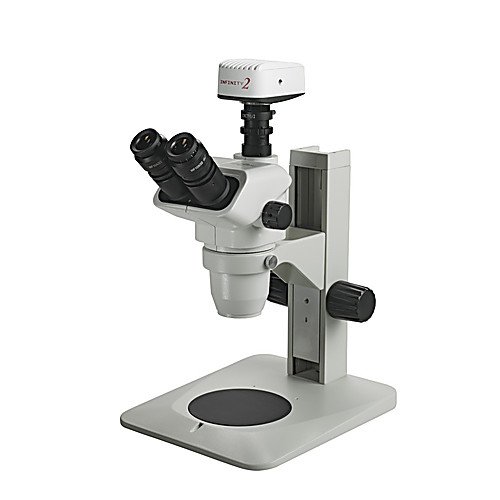 ACCU-Kapsam 3076-LED Serisi 3076 Trinoküler Zoom Stereo Mikroskop, İletilen 4 W ve Olay 2 W LED Standı, 120 V