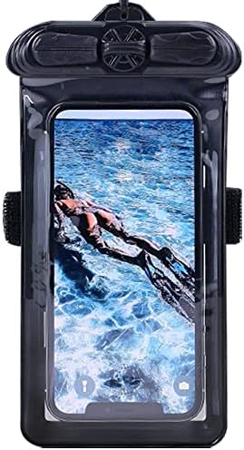 Vaxson Telefon Kılıfı Siyah, Furuno Balık Bulucu FCV-628 ile Uyumlu Su Geçirmez Kılıfı Kuru Çanta [Değil Ekran Koruyucu Film