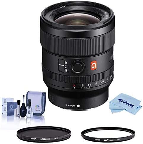 Sony FE 24mm F / 1.4 GM (G Master) E Mount Lens - Hoya NXT Plus 67mm 0 Katmanlı HMC UV Filtresi, Hoya NXT Plus, 67mm HMC Dairesel