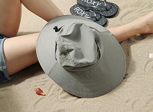Güneş Koruma Bölgesi Unisex Hafif Ayarlanabilir Açık Booney Şapka (100 SPF, UPF 50+)
