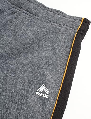 RBX Erkek Jogger Seti - 3 Parça Kısa Kollu Tişört, Polar Sweatshirt ve Sweatpants