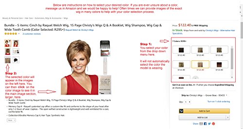 Paket-2 Ürün: Jon Renau'nun 18 En İyi Akıllı Remy İnsan Saçı( ürün1), Christy'nin Perukları Soru-Cevap Kitapçığı (ürün2)