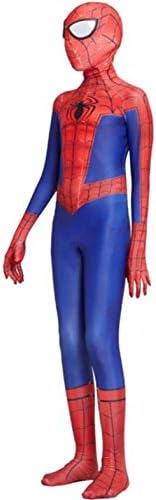 Çocuklar için süper kahraman Kostüm Bodysuit Spandex Zentai Cadılar Bayramı Cosplay Tulum 3D Tarzı