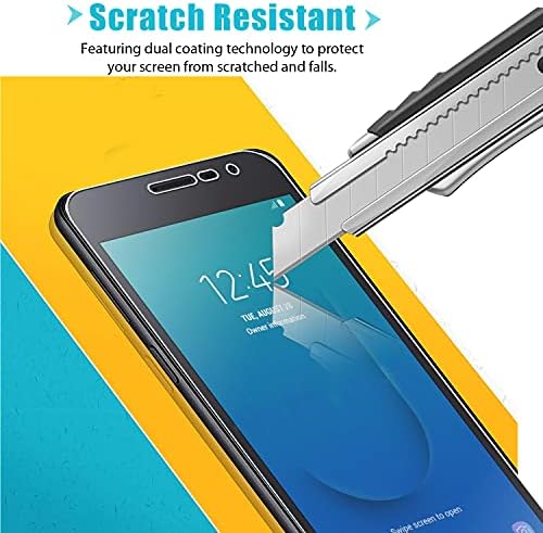 [2-Pack] Zekıng için Tasarlanmış Samsung Galaxy J2 Çekirdek / J2 (2019)/ J2 Saf Temperli Cam Ekran Koruyucu, 9 H Sertlik Kılıf