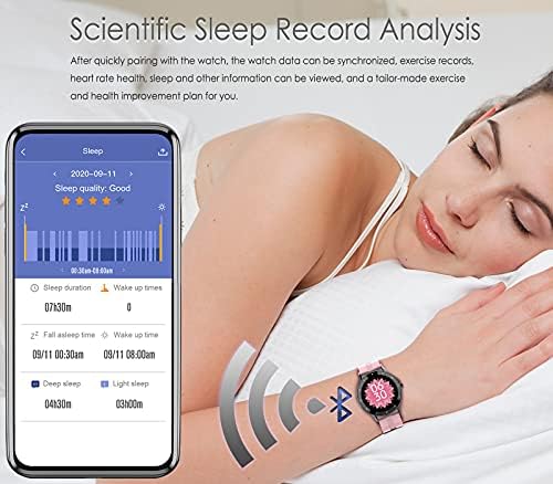 2021 Yeni akıllı saat iPhone ve Android Telefonlar ile Uyumlu Su Geçirmez Spor Izci Izle nabız monitörü ile Uyku Tracker Adımsayar