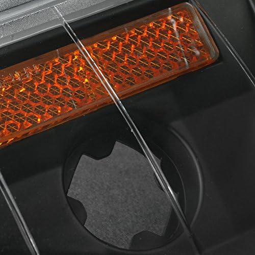 Spec-D Tuning Siyah Konut Şeffaf Lens 4 ADET Köşe ışıkları ile Uyumlu Chevy C10 Kamyonet 1994-1998 L + R Çifti Meclisi